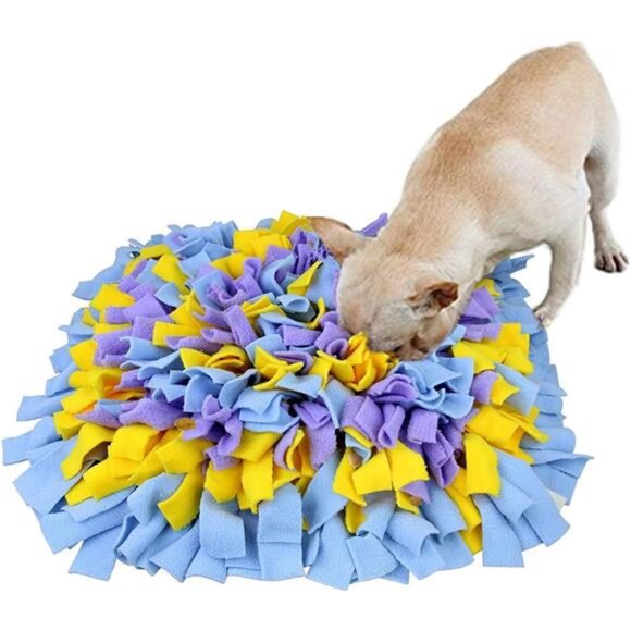 Dog Snuffle Mat, Feeding Mat for Dogs, Durable Interactive Puzzle Toys - Picture 6 of 7